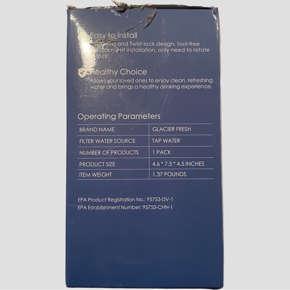 Glacier Fresh GF-43 Replacement Water Filter - Picture 4 of 4